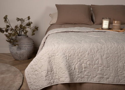 Venture Home Niki Överkast 260 x 260 Beige
