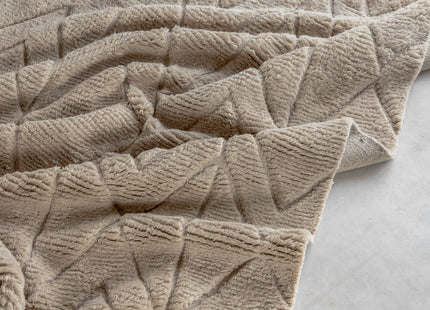 Vind Zoe Rektangulära Matta 300 x 200 Beige