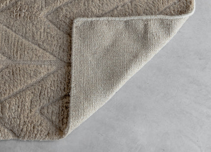 Vind Zoe Rektangulära Matta 300 x 200 Beige