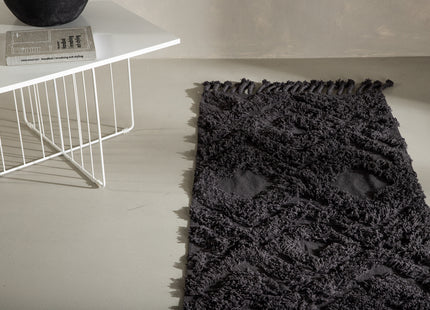 Venture Home Hilma Rektangulära Matta 200 × 70 Mörkgrå
