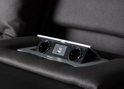 Venture Home Singapore Reclinersoffa Svart