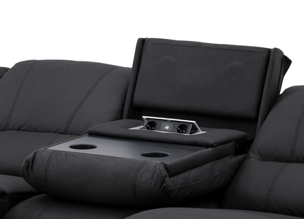 Venture Home Singapore Reclinersoffa Svart