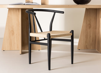 Venture Home Alfons Matstolar Svart