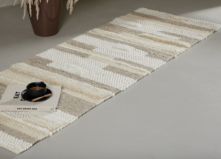 Venture Home Sixten Rektangulära Matta 200 × 70 Beige