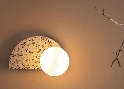 Venture Home Abbeville Vägglampa Vit