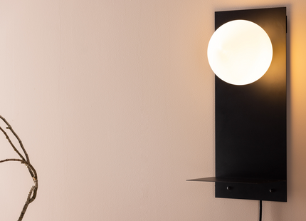Venture Home Troyes Vägglampa Svart