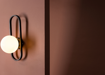 Venture Home Alpes Vägglampa Svart