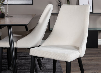 Venture Home Leone Matstolar 2-pack Vit