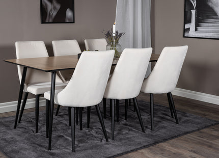 Venture Home Leone Matstolar 2-pack Vit