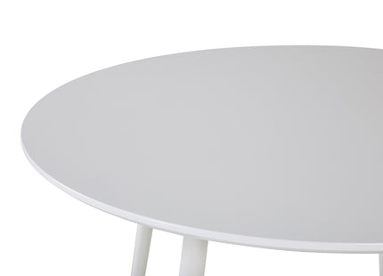 Plaza Runda Matbord ⌀100 White