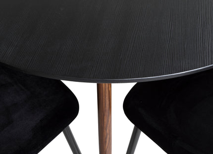 Plaza Runda Matbord ⌀100 Black