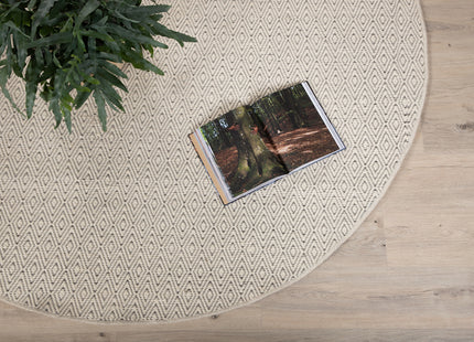 Venture Home Julana Runda Matta ⌀200 Beige