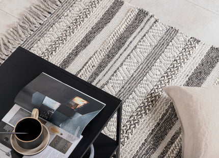 Venture Home Alwar Rektangulära Matta 240 x 170 Mörkgrå