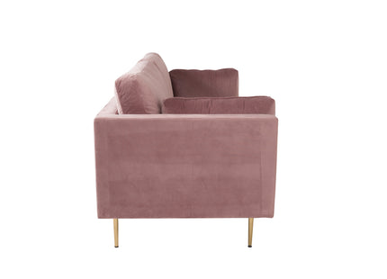 Venture Home Boom 3-sits Soffa Rosa