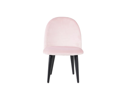 Venture Home Velvet Barnstolar Rosa