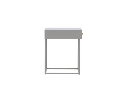 Venture Home Bakal Sidobord 43 x 41 Ljusgrå