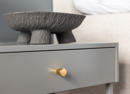 Venture Home Bakal Sidobord 43 x 41 Ljusgrå