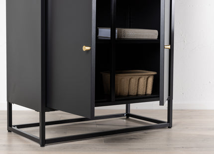 Venture Home Bakal Skåp 41 x 190 x 80 Svart