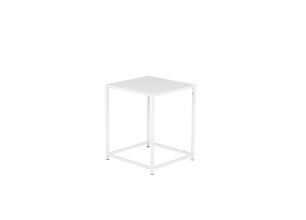 Venture Home Staal Sidobord 37 x 38 Vit