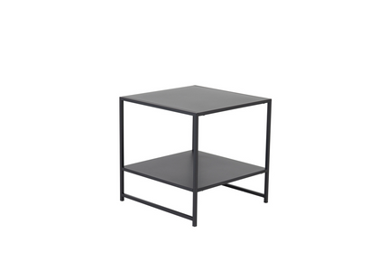 Venture Home Staal Sidobord 50 x 50 Svart