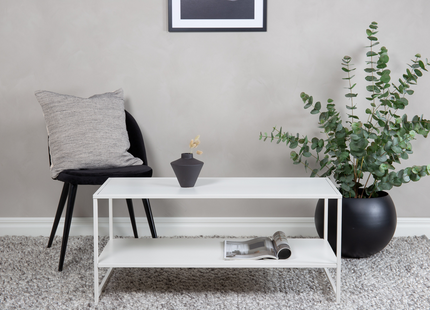 Venture Home Staal Soffbord 102 x 43 Vit