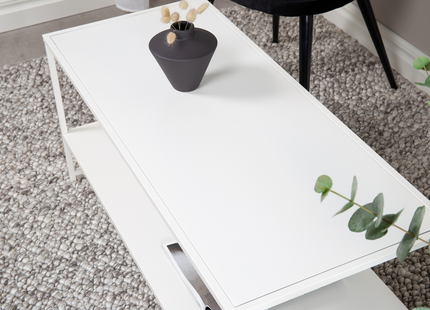 Venture Home Staal Soffbord 102 x 43 Vit