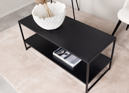 Venture Home Staal Soffbord 102 x 43 Svart