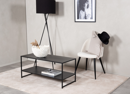 Venture Home Staal Soffbord 102 x 43 Svart
