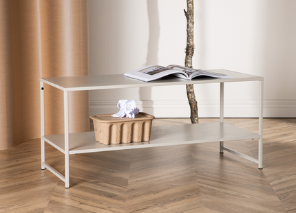 Venture Home Staal Sidobord 102 x 43 Beige
