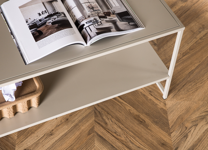 Venture Home Staal Sidobord 102 x 43 Beige