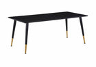 Dipp Rektangulära Matbord 180 x 90 Black