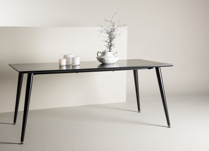 Dipp Rektangulära Matbord 180 x 90 Black