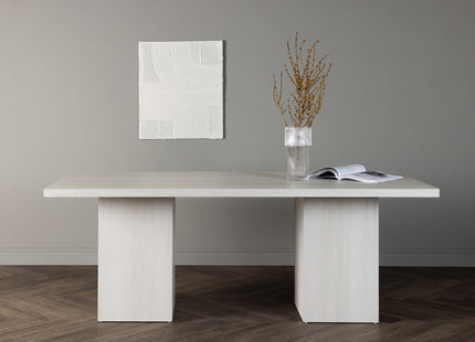 Olga Rektangulära Matbord 200 x 90 White