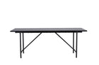 Astrid Rektangulära Matbord 200 x 90 Black