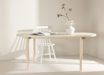 Andy Ovala Matbord 180 x 90 Whitewash