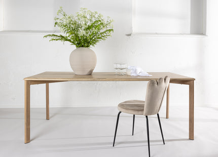 Damon Rektangulära Matbord 200 x 90 Whitewash