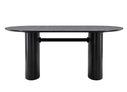 Isolde Ovala Matbord 180 x 90 Black