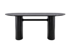 Isolde Ovala Matbord 180 x 90 Black