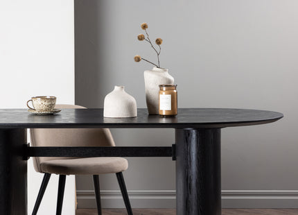 Isolde Ovala Matbord 180 x 90 Black