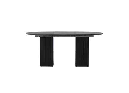 Matilda Runda Matbord ⌀130 Black