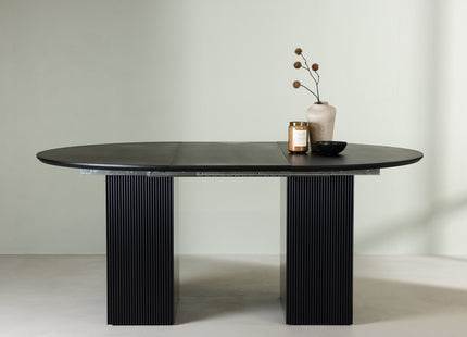 Matilda Runda Matbord ⌀130 Black