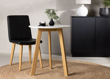 Leonora Runda Matbord ⌀65 White