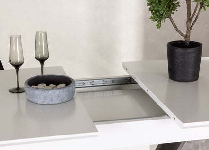 Disa Rektangulära Matbord 120 x 80 White