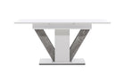 Disa Rektangulära Matbord 120 x 80 White