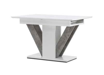 Disa Rektangulära Matbord 120 x 80 White