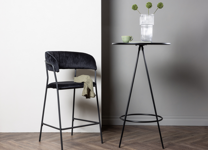 Venture Home Bistro Barbord ⌀60 Svart