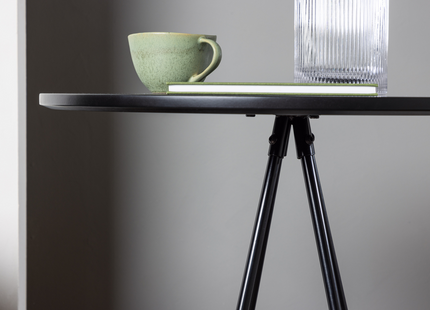 Venture Home Bistro Barbord ⌀60 Svart