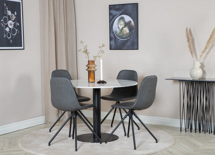 Venture Home Polar Matstolar 2-pack Svart