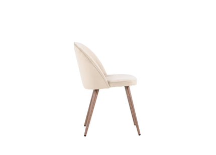 Venture Home Velvet Matstolar 2-pack Beige