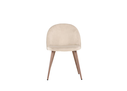 Venture Home Velvet Matstolar 2-pack Beige